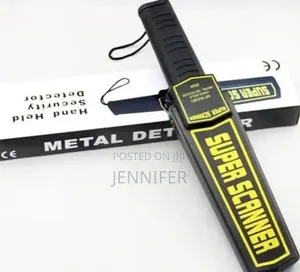 Portable Hand Held Metal Detector Body Scanner/Wand