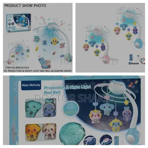 Kids Baby Bluetooth Projection Bedbell