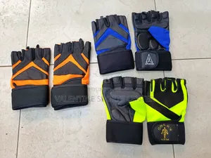 Slazenger Gold Gym Gloves Original Material Each Pair Selling at 