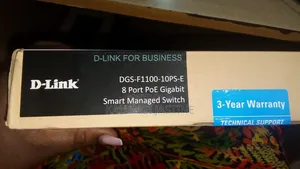 D-Link DGS-F1100-10ps-E 8port Poe Gigabit