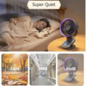 Auto Oscillating Table Fan 6.5-Inch, Timer, Digital Display