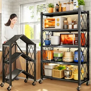Folding Storage Shelf Rack