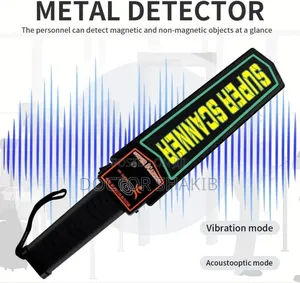 Portable Hand Held Metal Detector Body Scanner/Wand