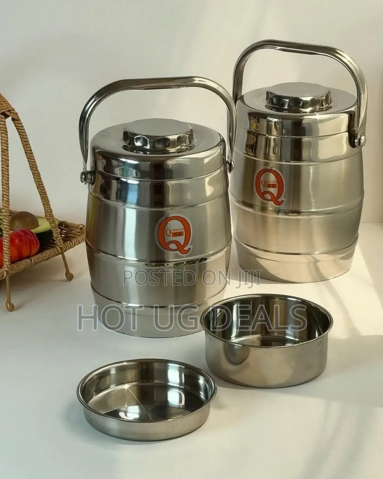 Food Flask 5ltr – Silver.