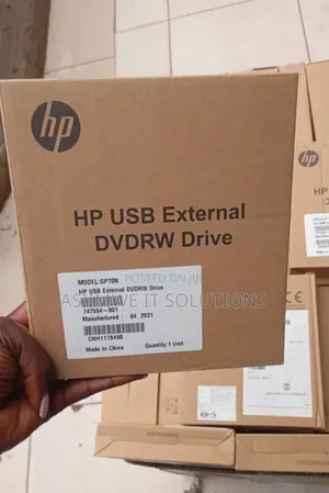 Hp Usb External DVDRW Drive.