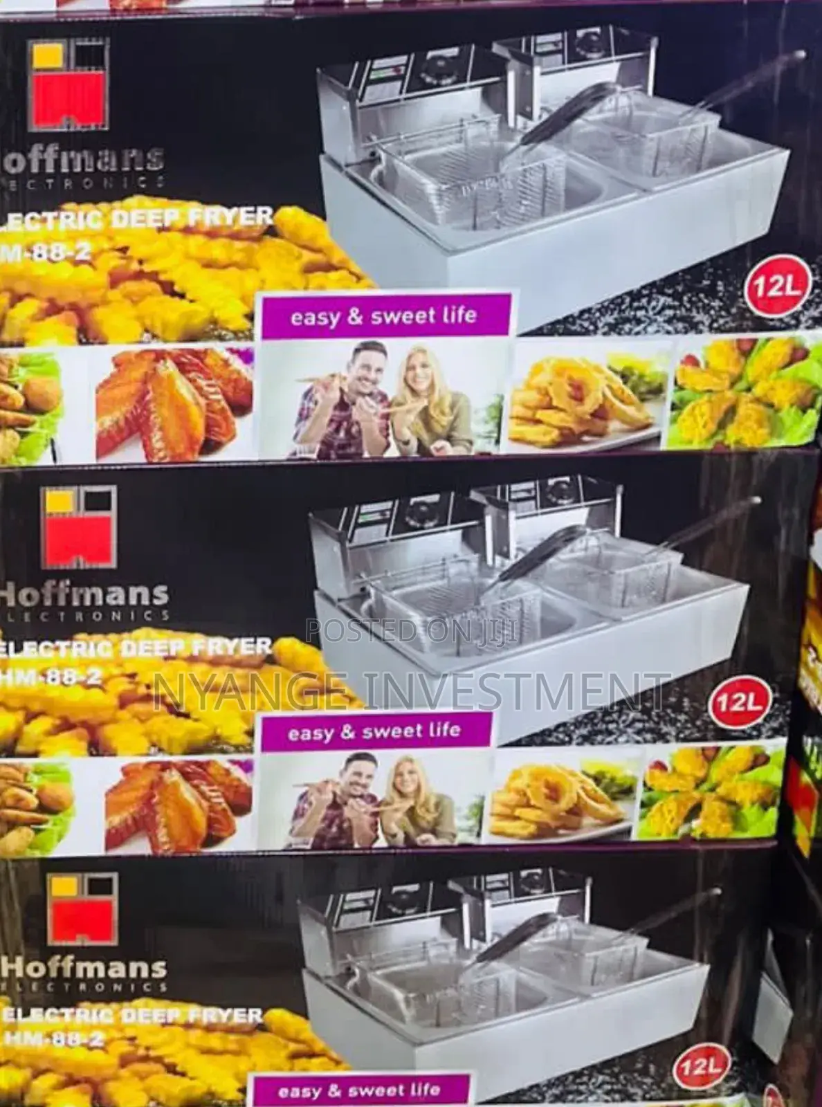12 Litres Hoffmans Deep Fryer. Deep Fryer