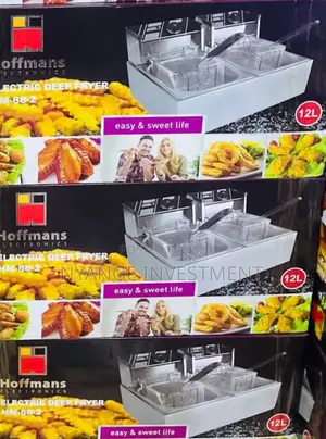 12 Litres Hoffmans Deep Fryer. Deep Fryer