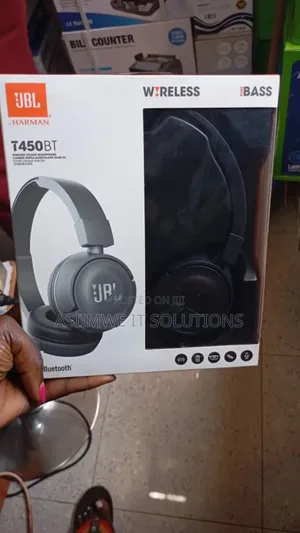 JBL T450bt Wireless on-Ear Headphones.