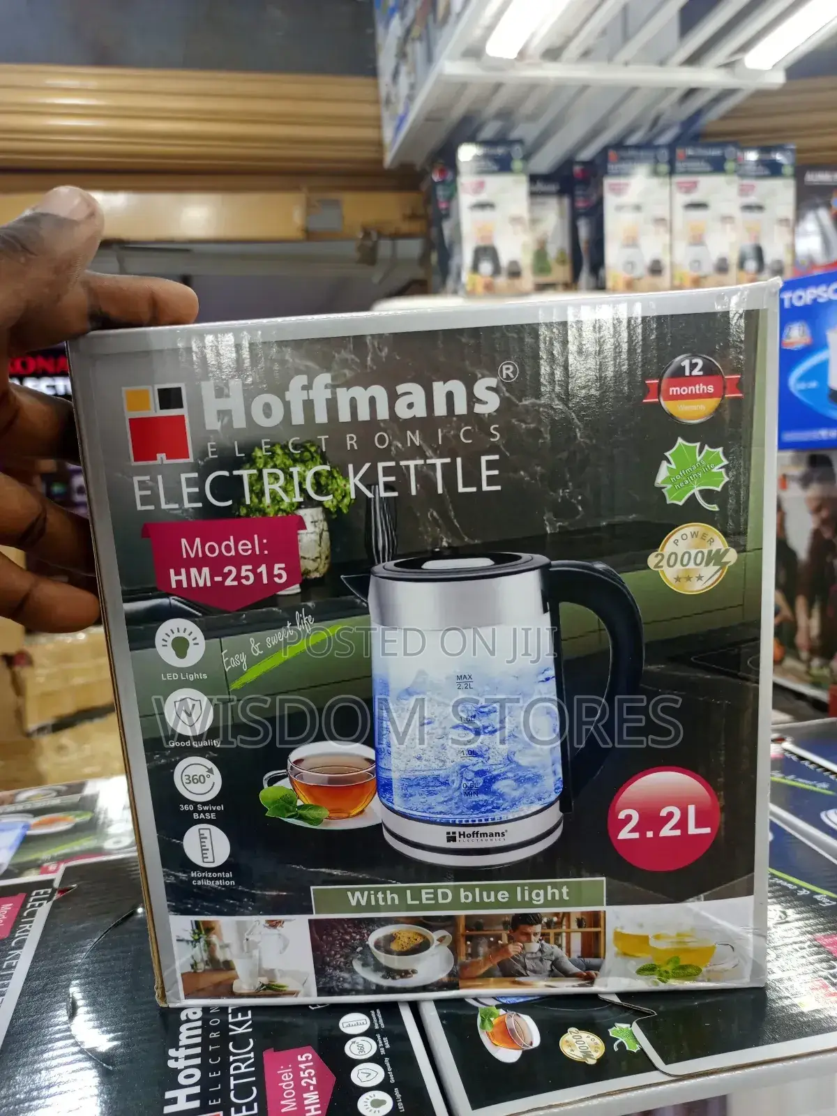 2.2l Electric Kettle.