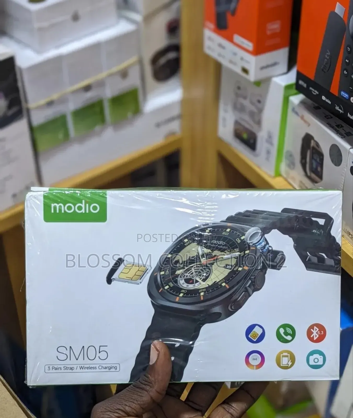 Modio Sm05 Simcard Smart Watch