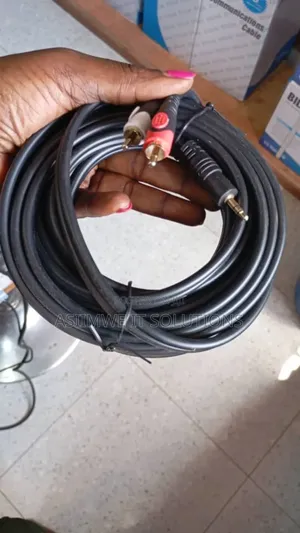 3.5mm to 2 Rca Av Cable