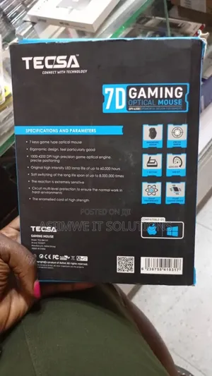 Tecsa Gm 117 Ufo 7d Gaming Optical Mouse.