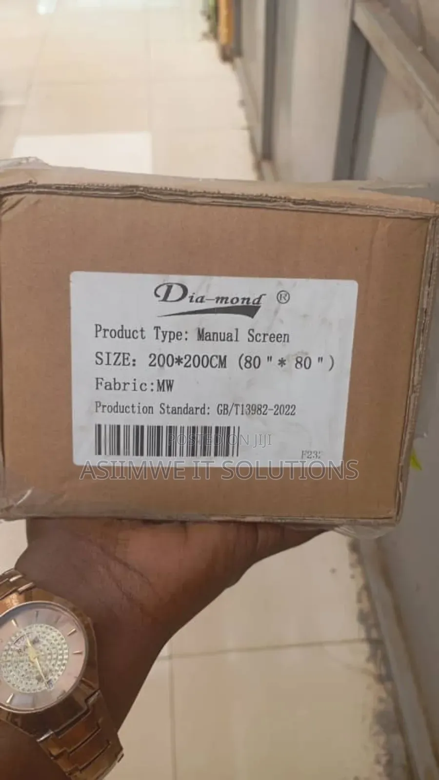 Projector Screen 200*200 Wall/Manual
