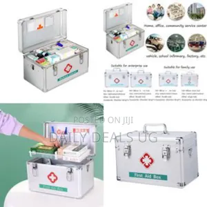 16inch Home First Aid Kit Medicine Box, First Aid Safe With Lock