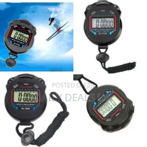 Digital Stopwatch Timer Portable Match Sports Stopwatches Exercise