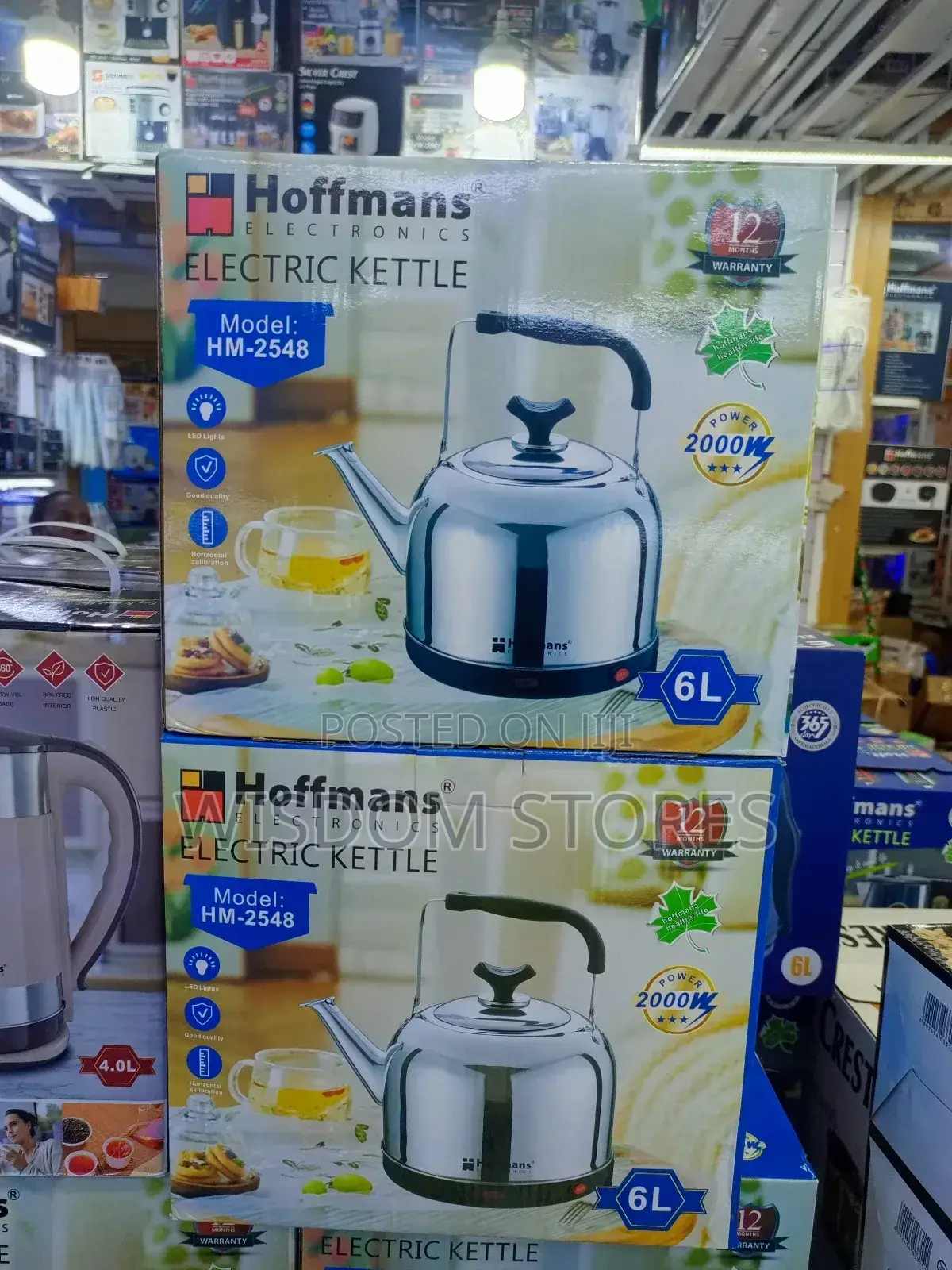 6 Litres Electric Kettle