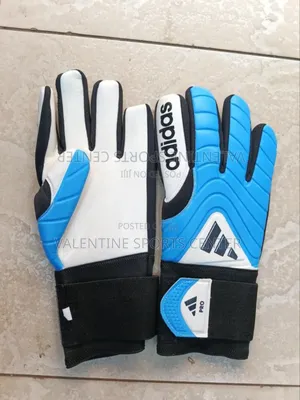 Blue Colour Adidas Goal Keepers Gloves Original
