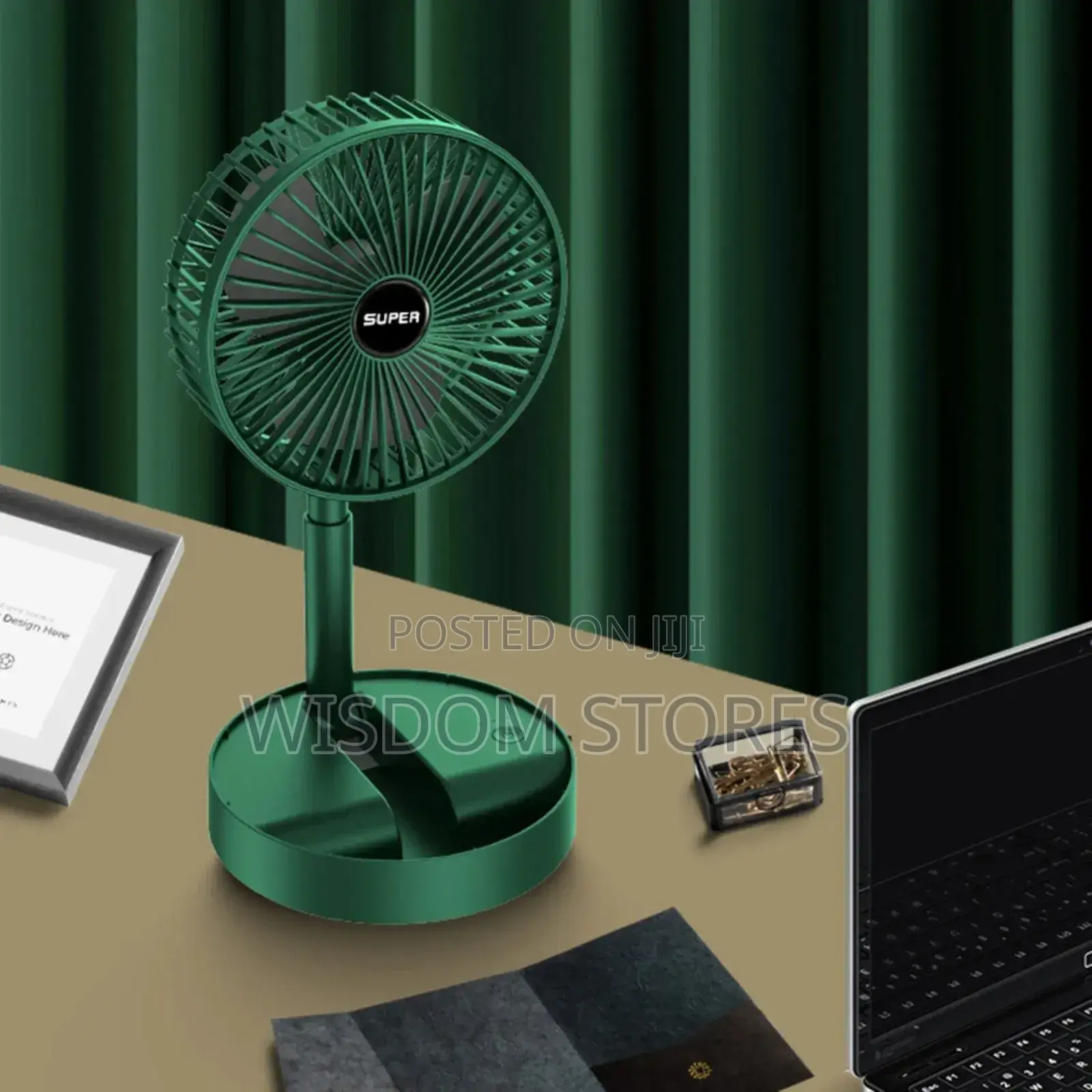 Mini Desktop Fan Floor Standing Fan Usb Rechargeable
