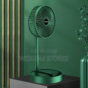 Mini Desktop Fan Floor Standing Fan Usb Rechargeable