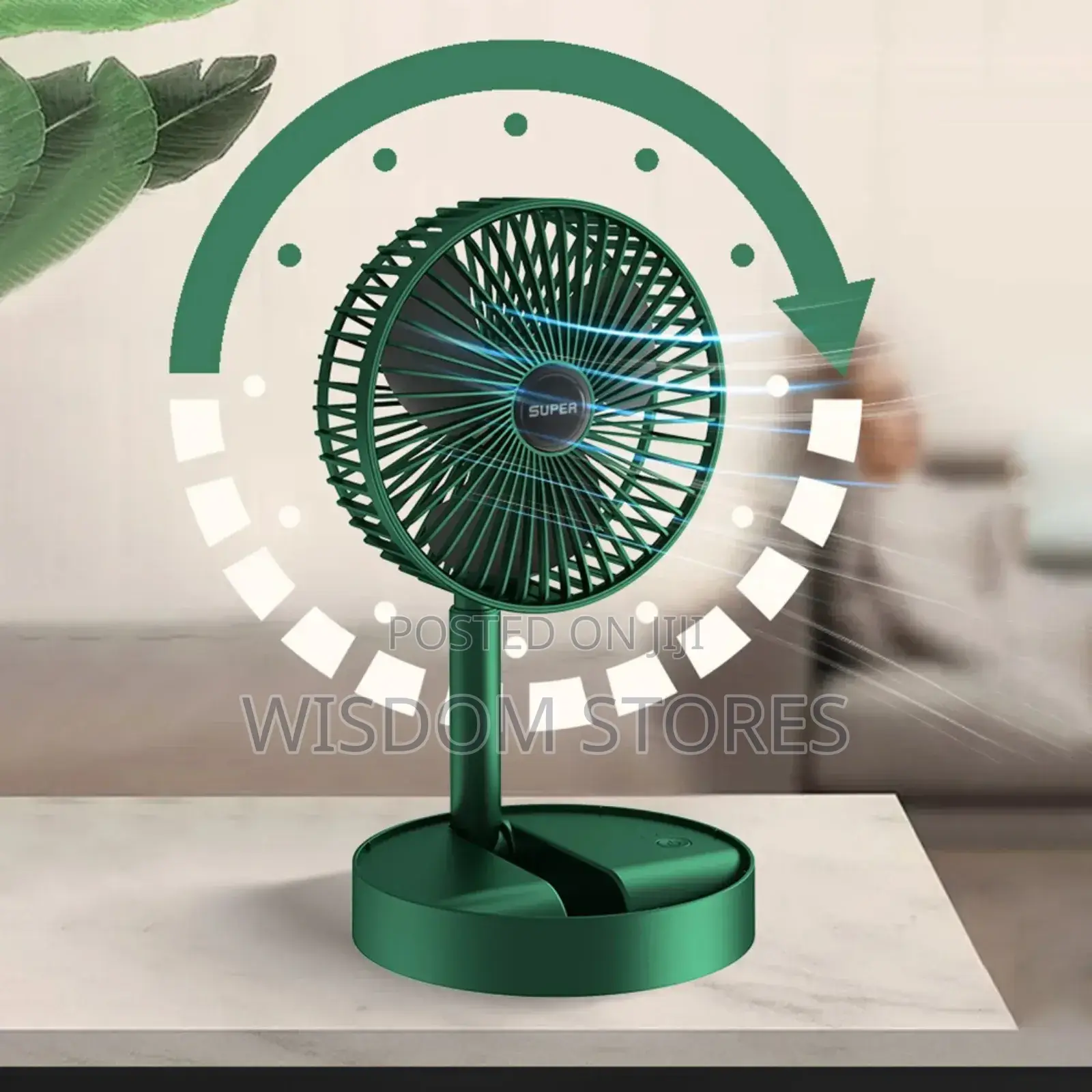 Mini Desktop Fan Floor Standing Fan Usb Rechargeable