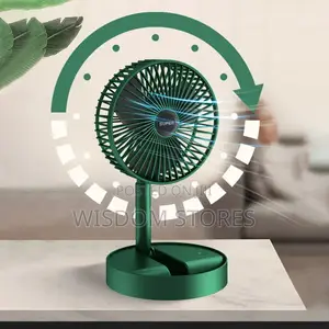 Mini Desktop Fan Floor Standing Fan Usb Rechargeable
