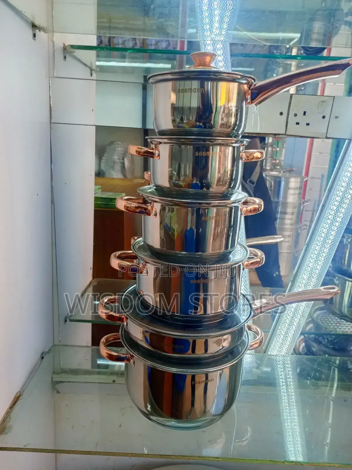 Seaman Cookware Set 6pcs