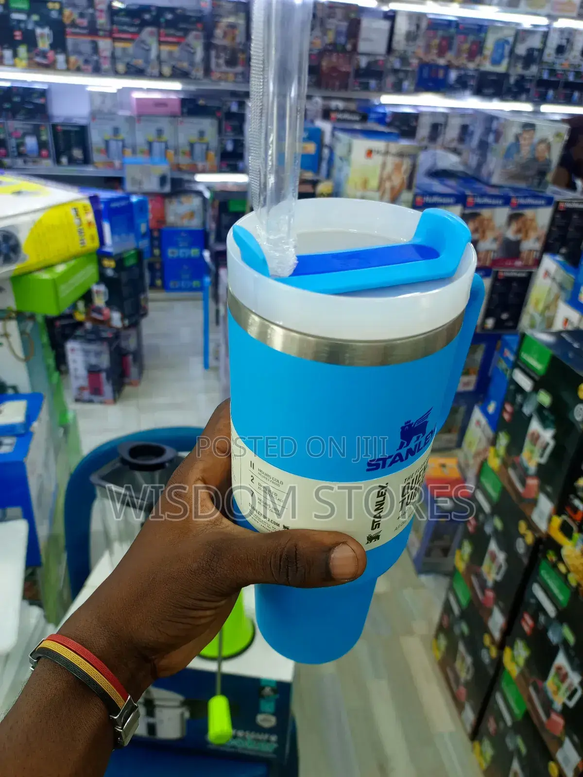 Stanley Quencher H2.0 Flowstatetm Tumbler 40oz Iris Blue