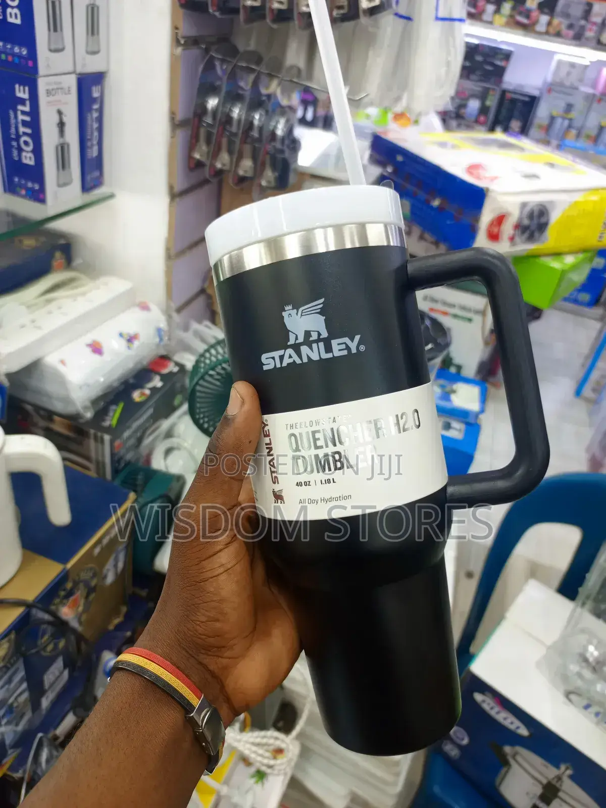 Stanley Quencher H2.0 Flowstatetm Tumbler 40oz Iris Blue