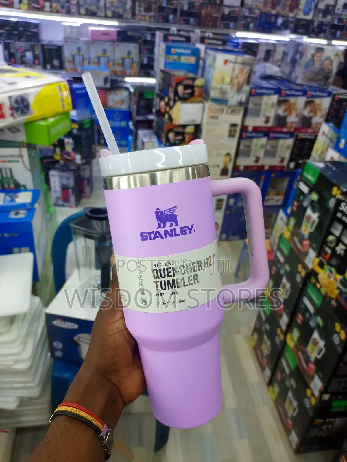Stanley Quencher H2.0 Flowstatetm Tumbler 40oz Iris Blue