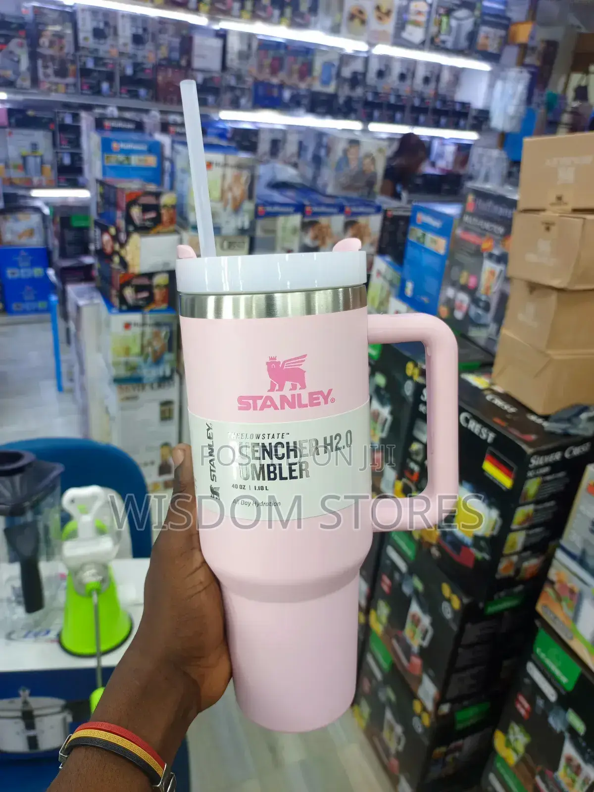 Stanley Quencher H2.0 Flowstatetm Tumbler 40oz Iris Blue