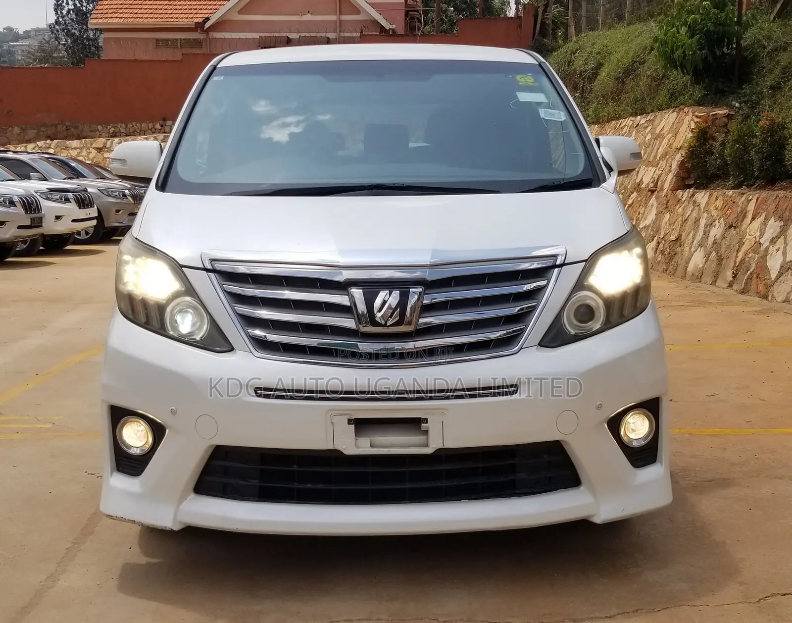 Toyota Alphard 2012 White