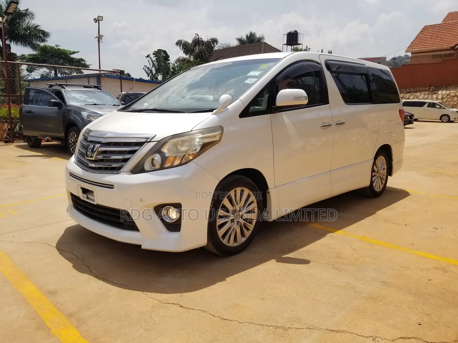 Toyota Alphard 2012 White