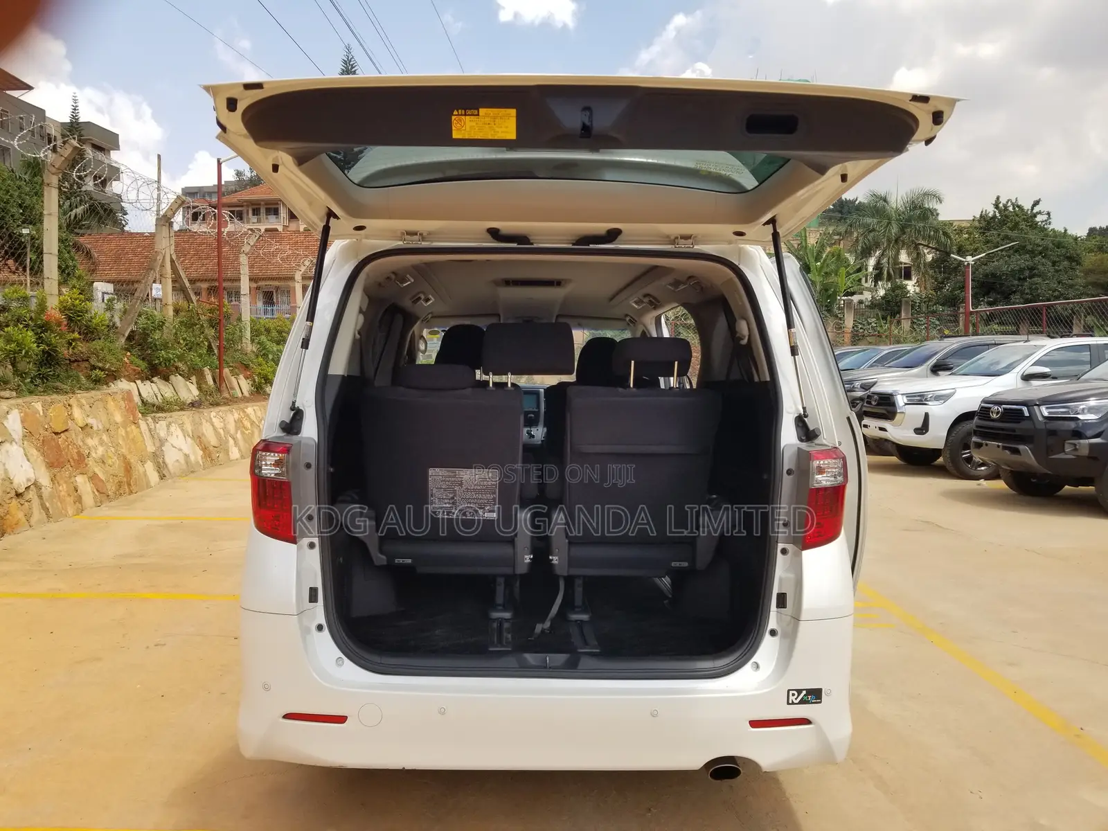 Toyota Alphard 2012 White