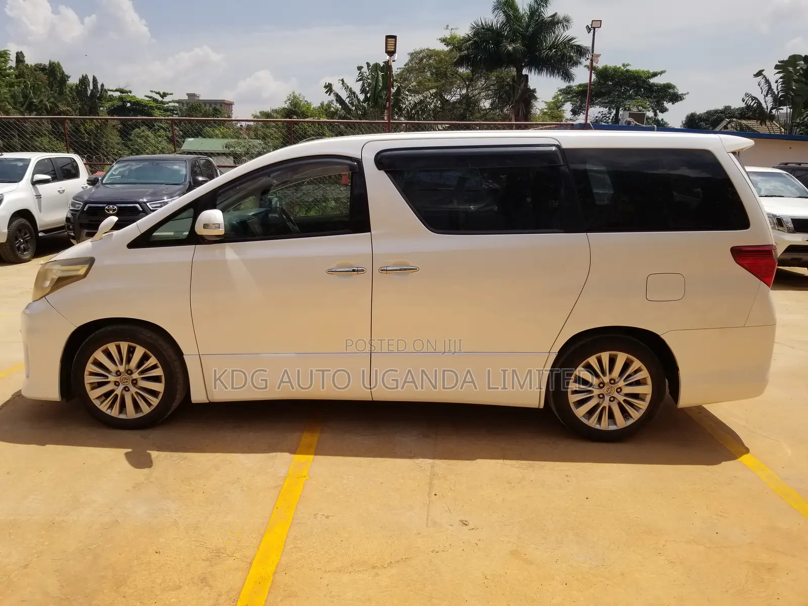 Toyota Alphard 2012 White
