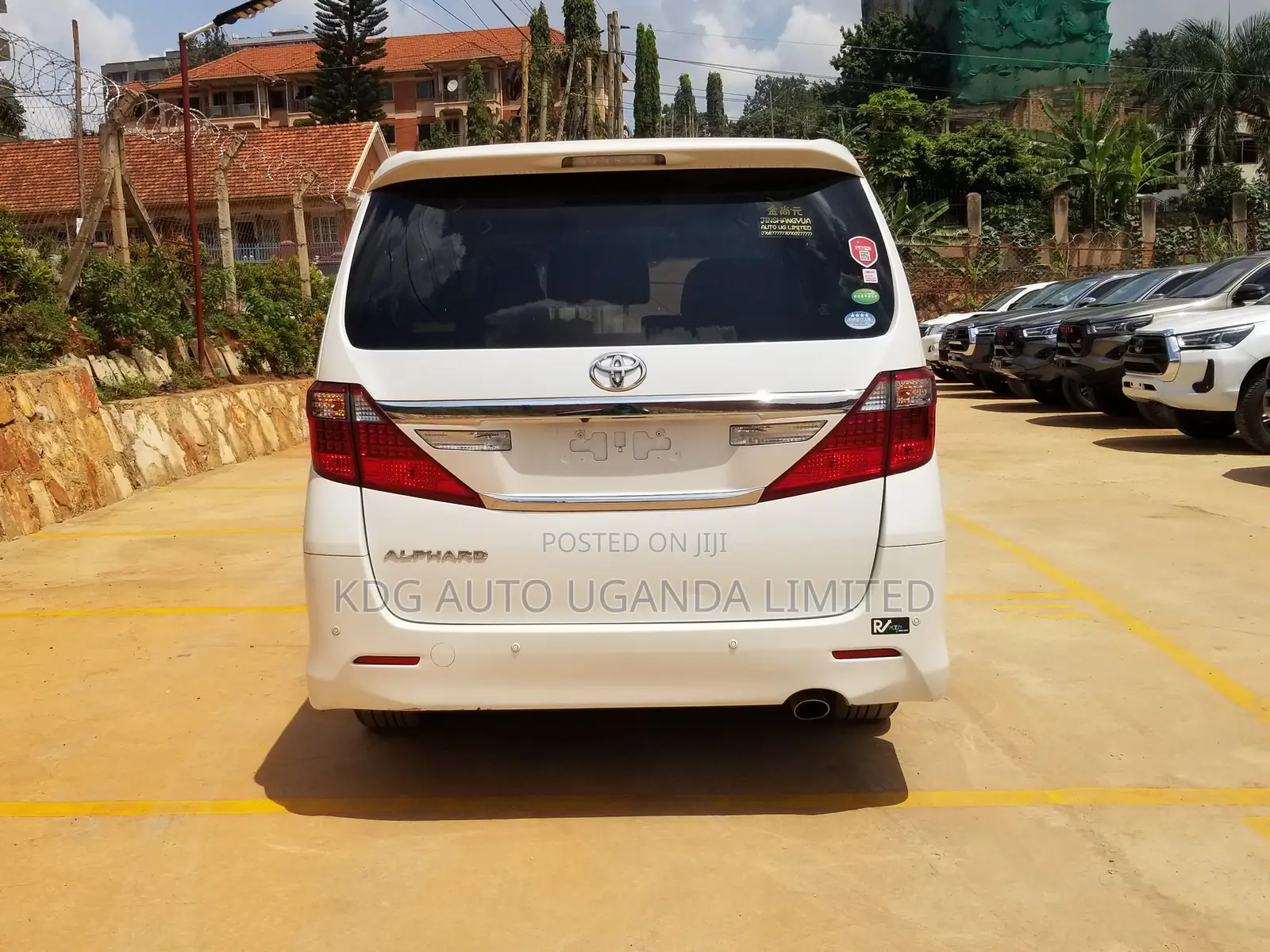 Toyota Alphard 2012 White