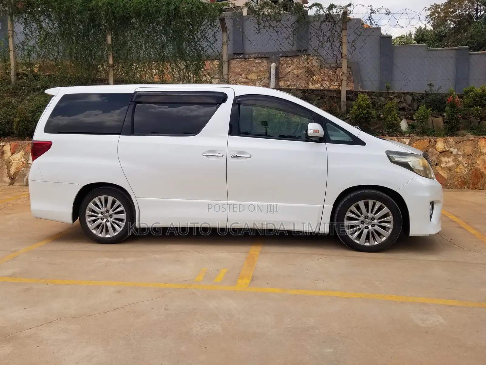 Toyota Alphard 2012 White