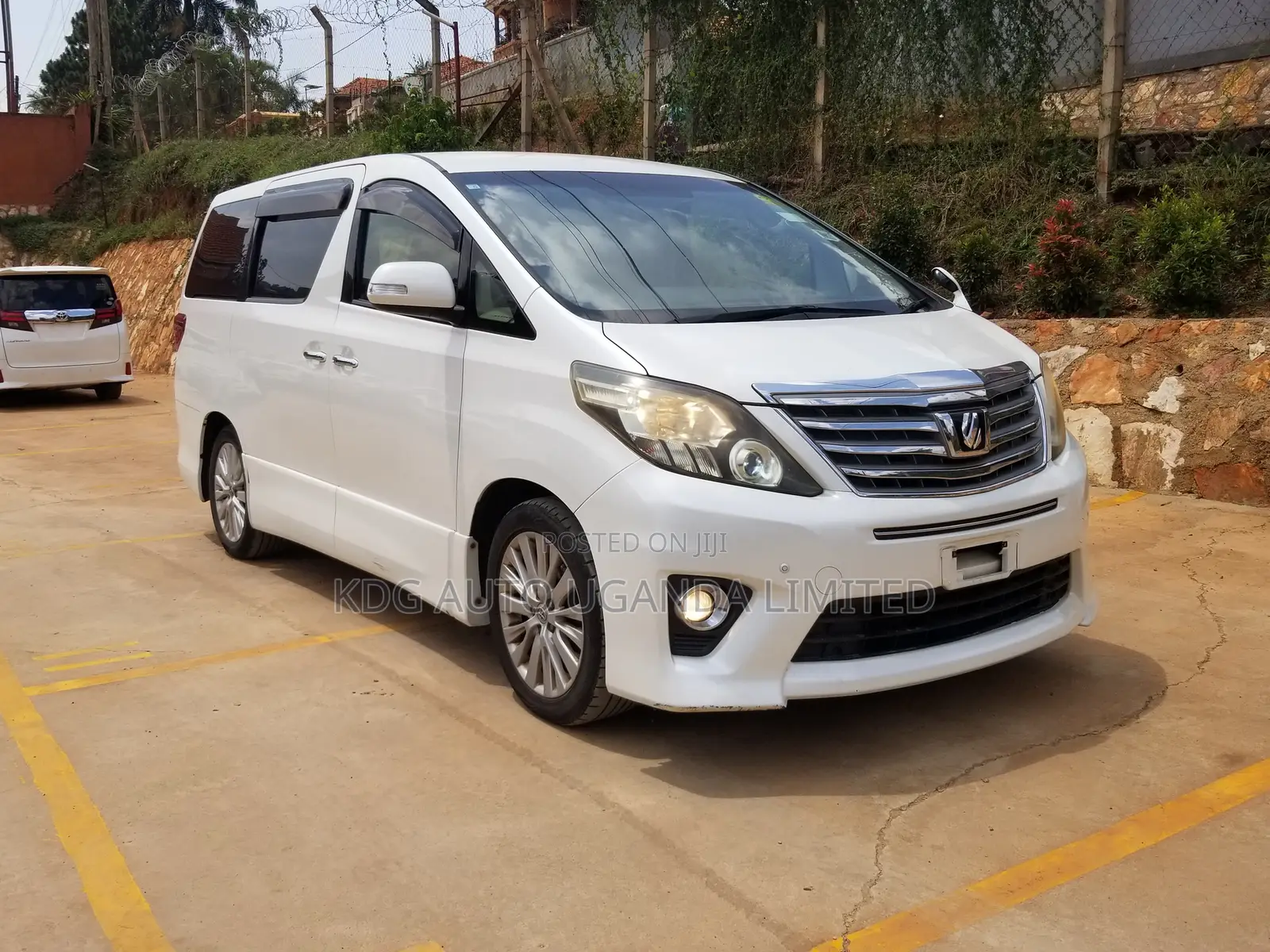 Toyota Alphard 2012 White