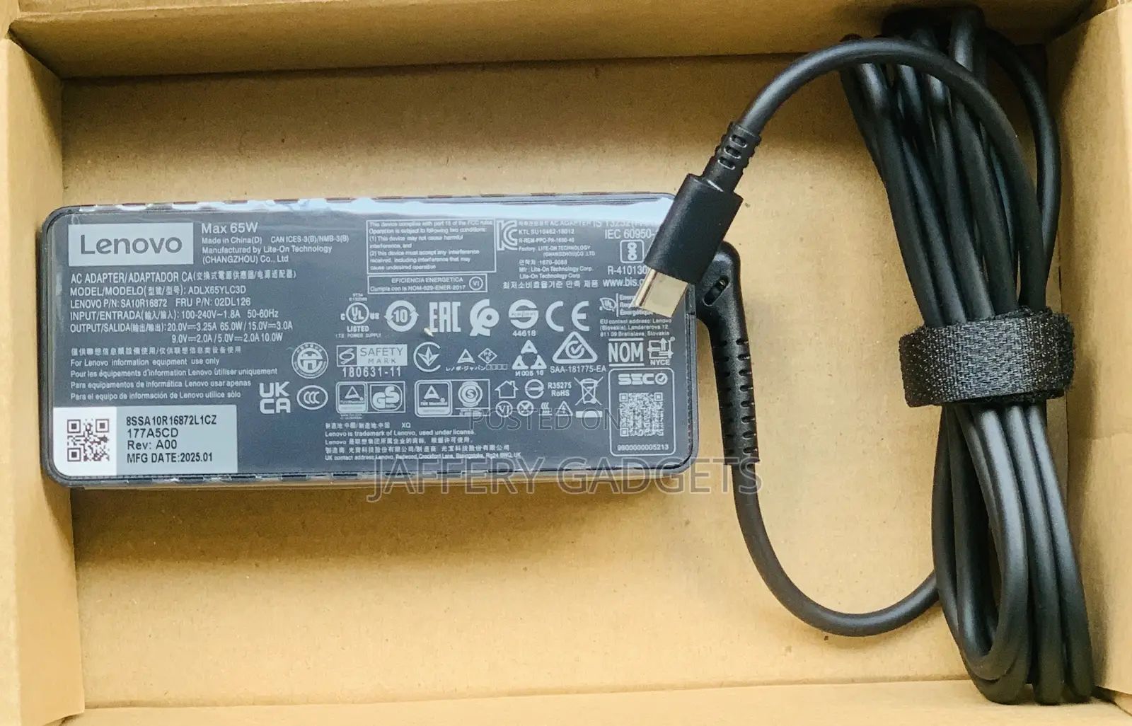 Lenovo Type C Charger