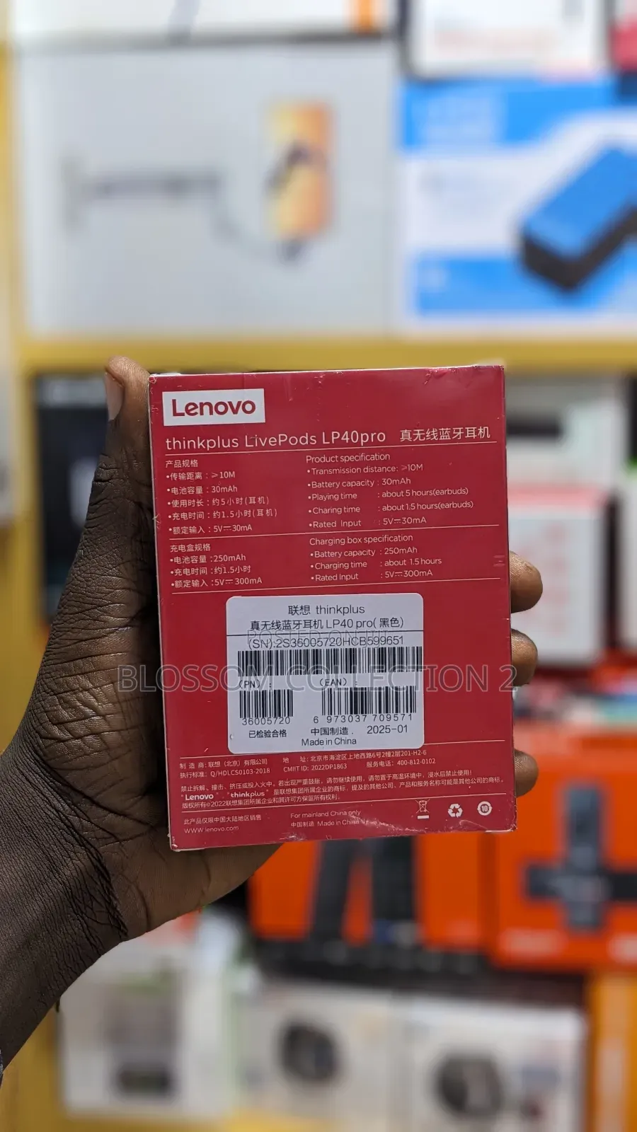 Lenovo Lp40 Pro Earbuds