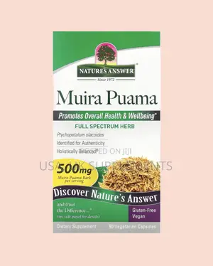 Nature’S Answer 500mg Muira Puama 90capsules