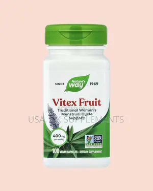 Nature’S Way 400mg Vitex Fruit (Chasteberry Fruit) 100capsules