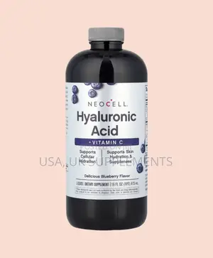 Neocell 50mg Liquid Hyaluronic Acid Plus Vitamin C 32servings