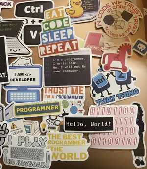 Coding/Programming/Software Engineering Laptop Sticker For Programmers