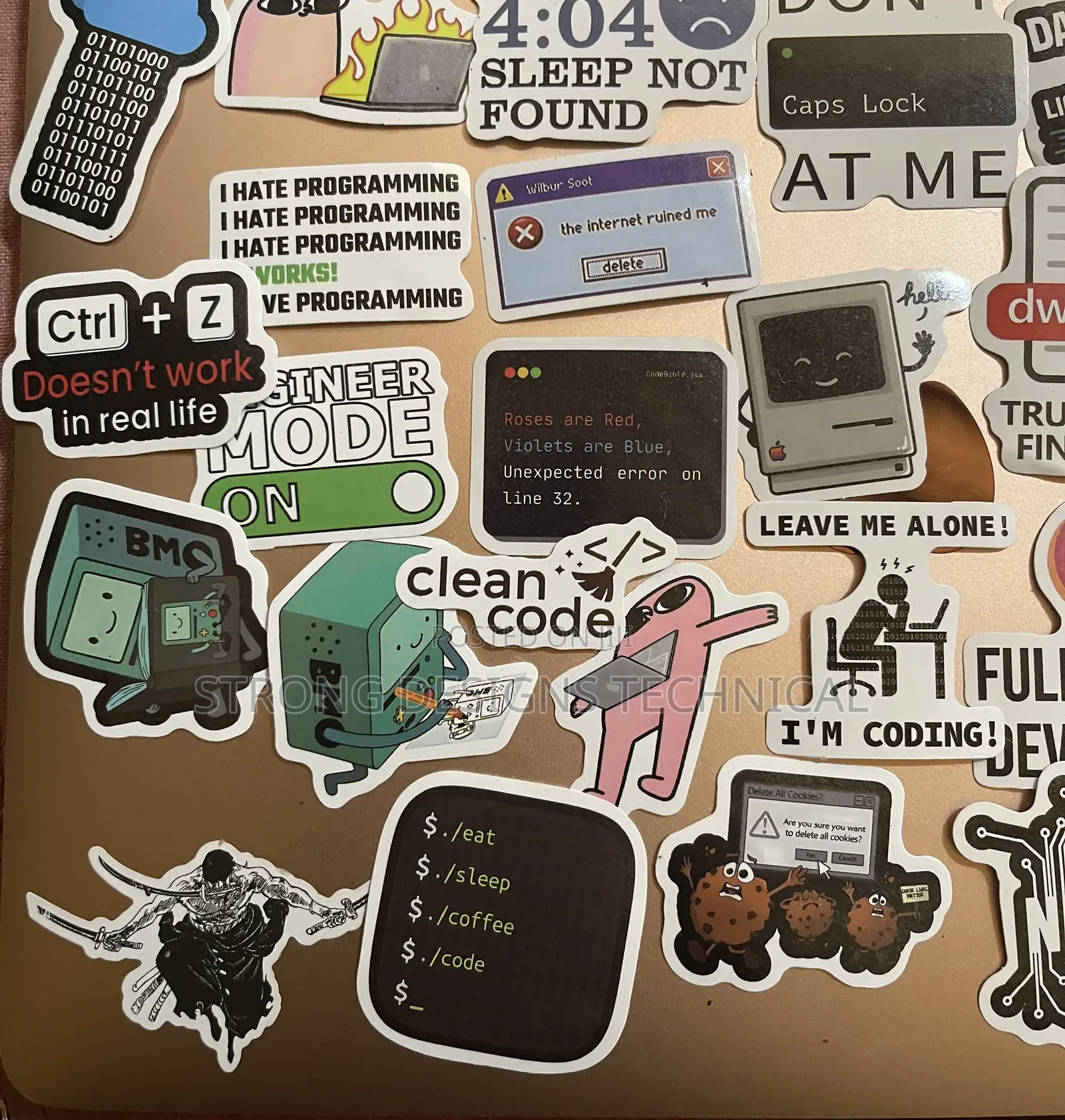 Coding/Programming/Software Engineering Laptop Sticker For Programmers