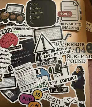 Coding/Programming/Software Engineering Laptop Sticker For Programmers