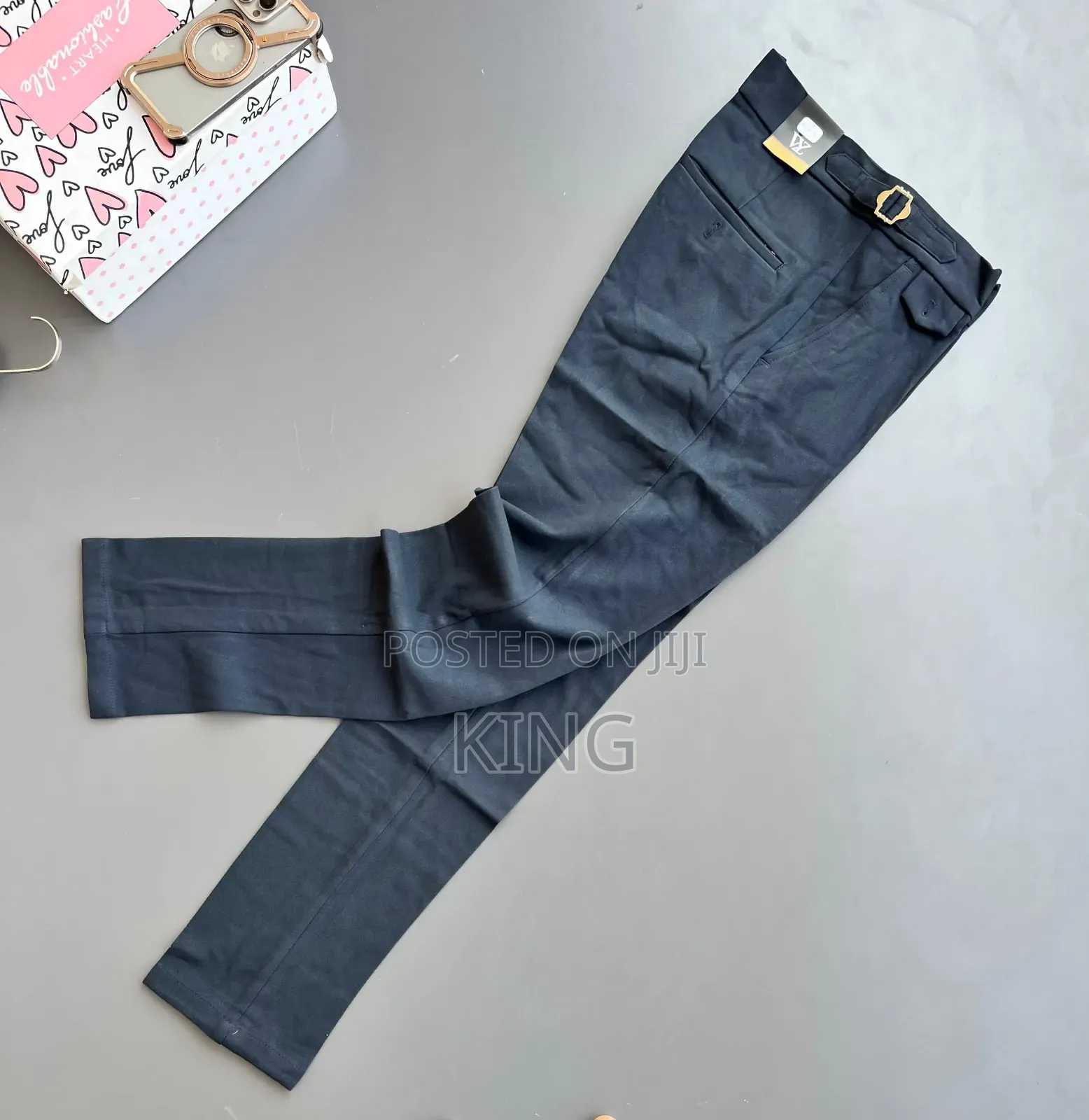 Cozy Beltless Pants/Trousers
