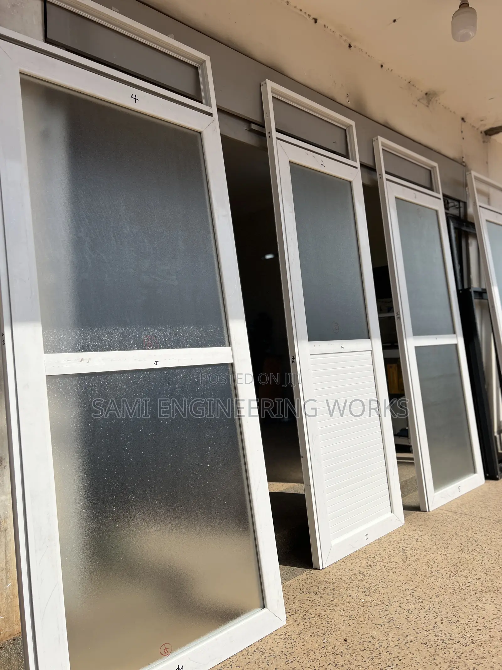 Aluminium Bathroom Doors