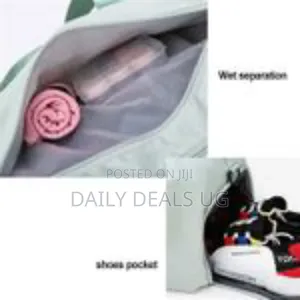 Totes Women Sports Gym Bag Travel Dry Wet Bag