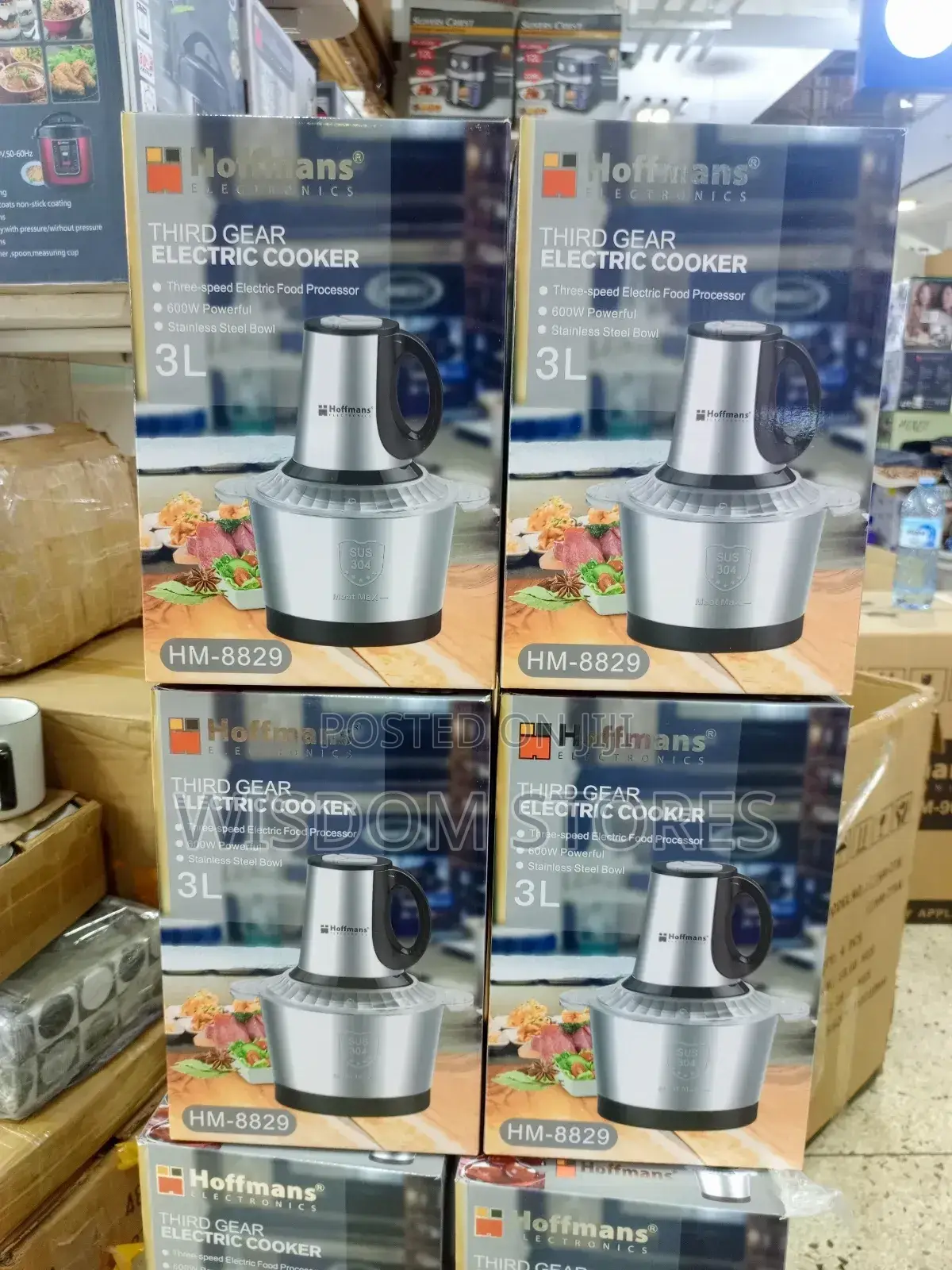 Electric Food Processor 3l