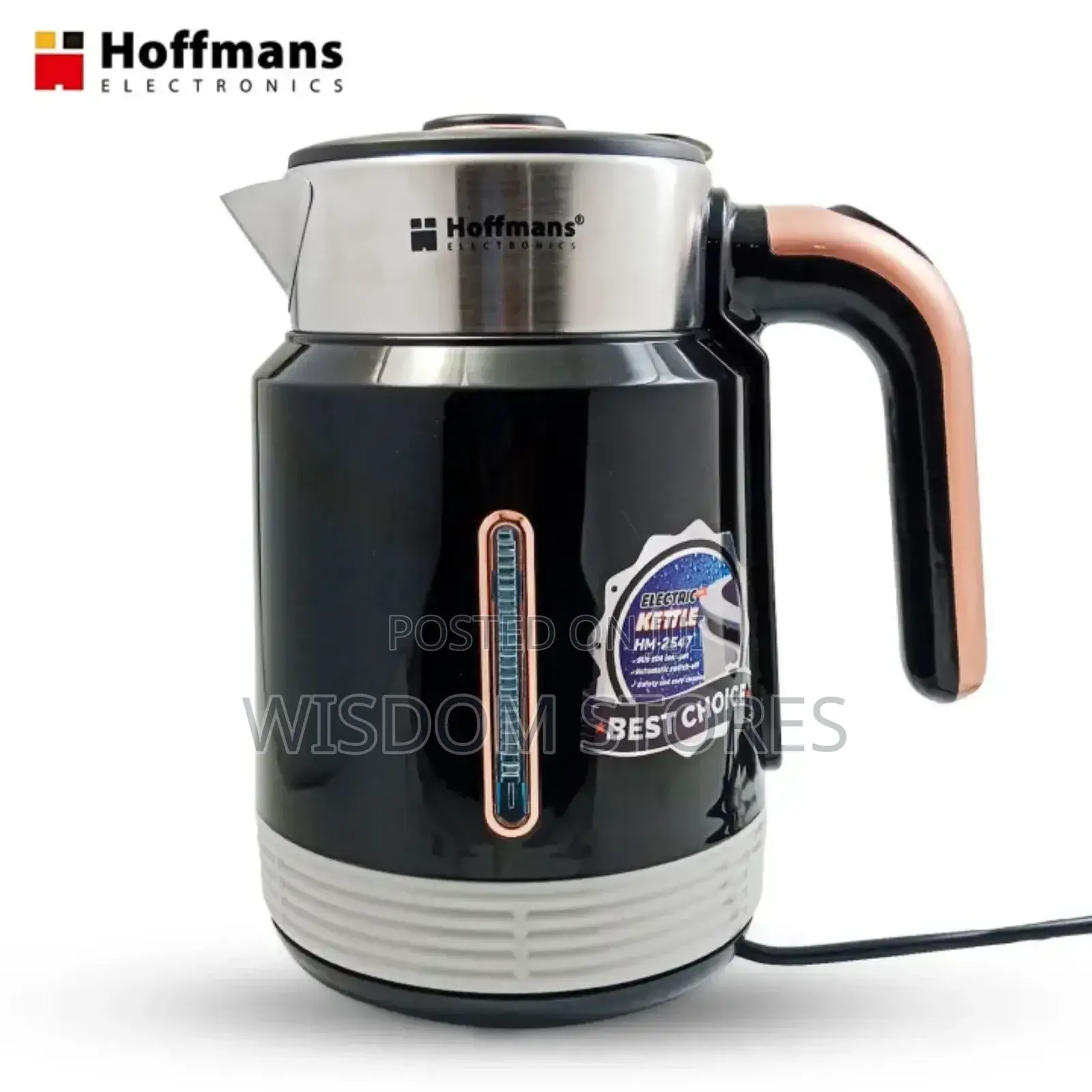 Hoffmans 2.5l Electric Milk Boiling Kettle | Hm-2547
